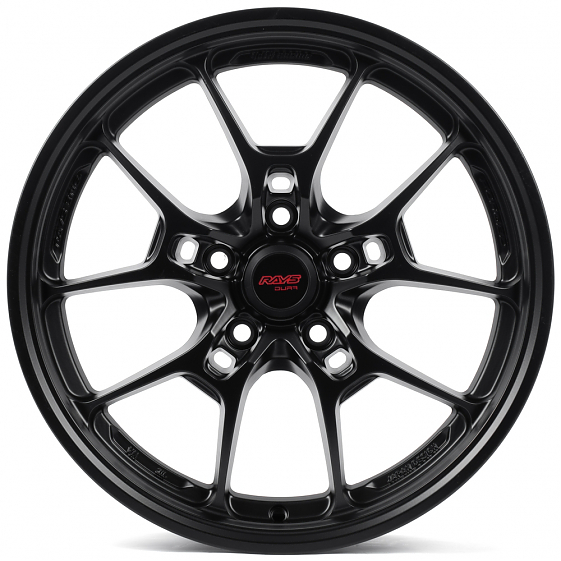 Литые диски 82166 Rays iV-026-DS315 17 J7.5 ET35 5x114.3 73.1 чёрный матовый: Фото 1