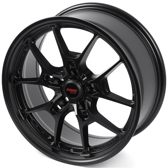 Литые диски 82166 Rays iV-026-DS315 17 J7.5 ET35 5x114.3 73.1 чёрный матовый: Фото 4