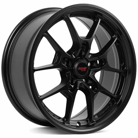Литые диски 82166 Rays iV-026-DS315 17 J7.5 ET35 5x114.3 73.1 чёрный матовый: Фото 5