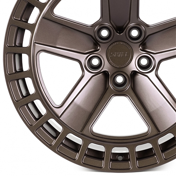 Кованые диски H260612T SKILL SL110-SV451 20 J9 ET12 5x127 71.6 бронза матовая: Фото 2