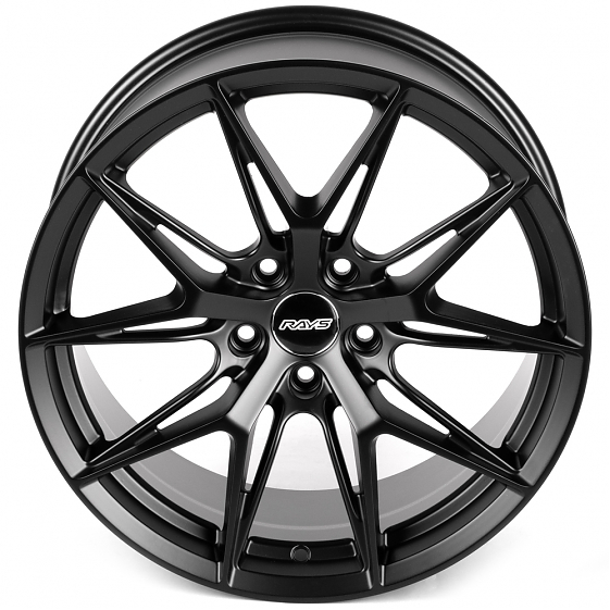 Литые диски 81907 Rays iV-1520-DS329 18 J8 ET35 5x112 66.56 чёрный матовый: Фото 3