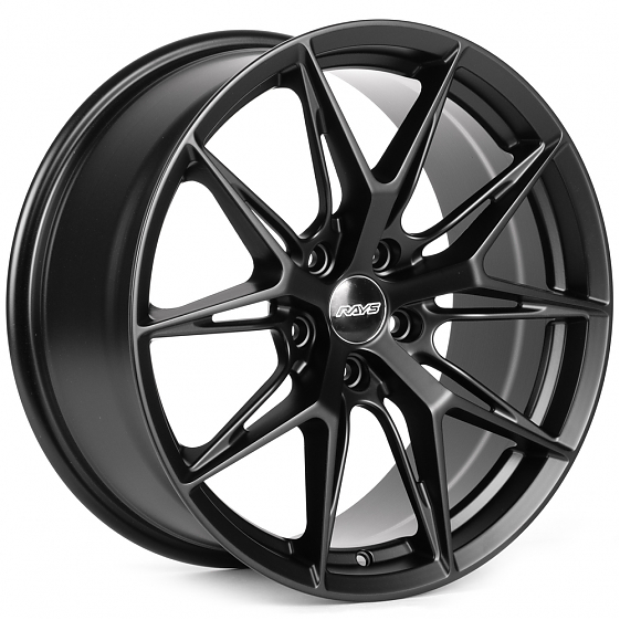 Литые диски 81907 Rays iV-1520-DS329 18 J8 ET35 5x112 66.56 чёрный матовый: Фото 4