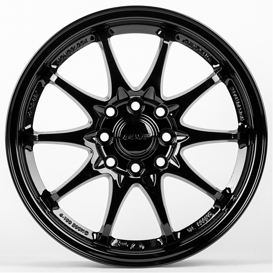Литые диски 80360 Rays WT290-DS163 15 J7 ET35 4x100/4x114.3 73.1 чёрный: Фото 1