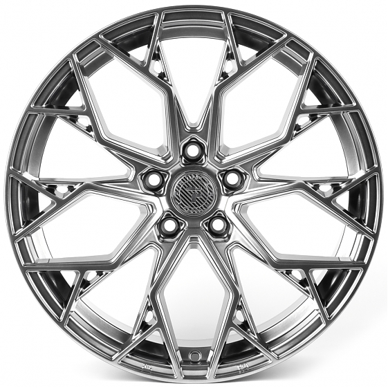Литые диски 82529 Titan F8624 18 J8.5 ET35 5x108 73.1 серебро тёмное: Фото 1