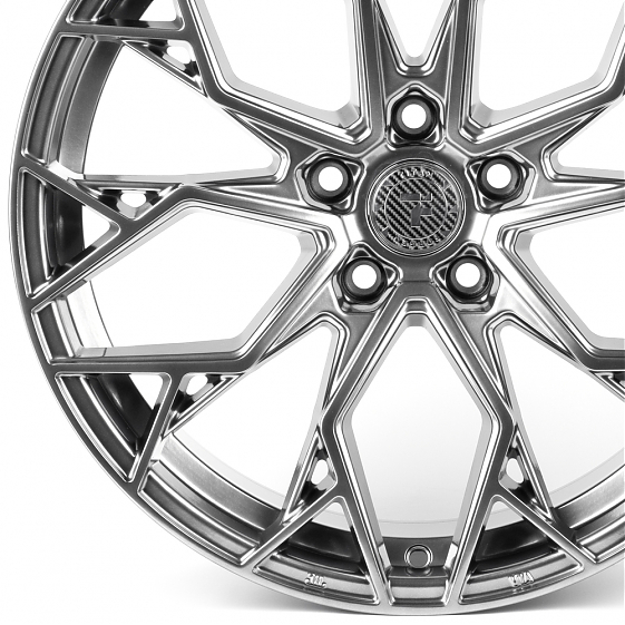 Литые диски 82529 Titan F8624 18 J8.5 ET35 5x108 73.1 серебро тёмное: Фото 2