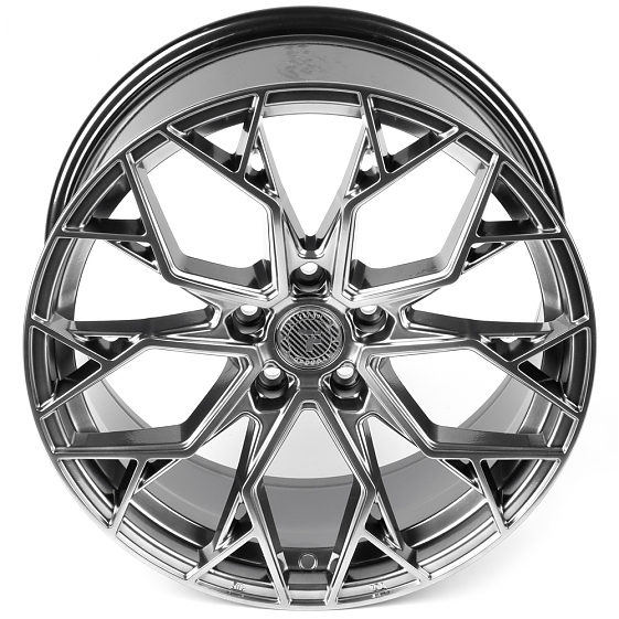 Литые диски 82529 Titan F8624 18 J8.5 ET35 5x108 73.1 серебро тёмное: Фото 3