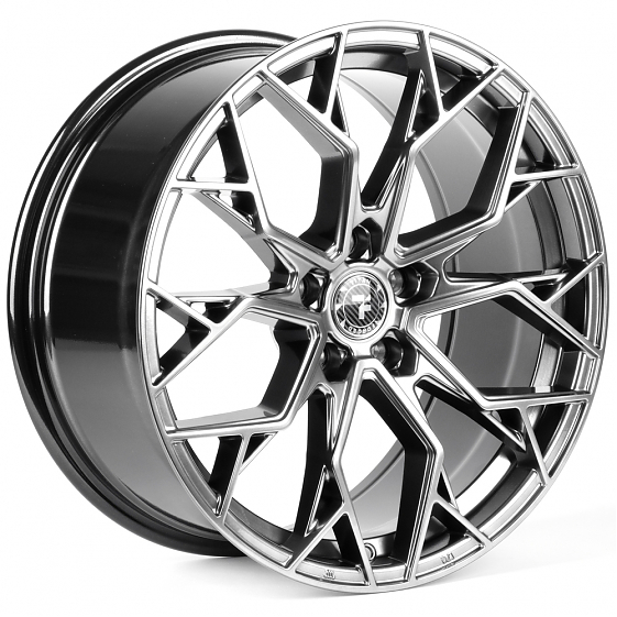 Литые диски 82529 Titan F8624 18 J8.5 ET35 5x108 73.1 серебро тёмное: Фото 4