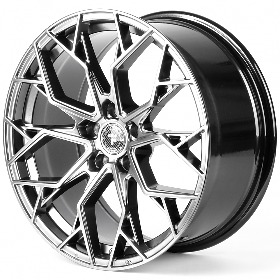 Литые диски 82529 Titan F8624 18 J8.5 ET35 5x108 73.1 серебро тёмное: Фото 5