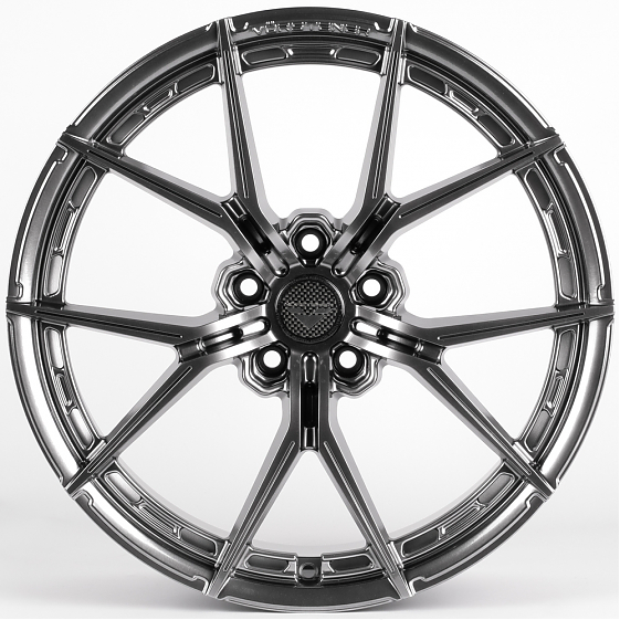 Литые диски 81990 Vorsteiner 5145X-FG595 19 J8.5 ET40 5x114.3 73.1 серебро тёмное: Фото 1