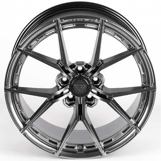 Литые диски 81990 Vorsteiner 5145X-FG595 19 J8.5 ET40 5x114.3 73.1 серебро тёмное: Фото 2