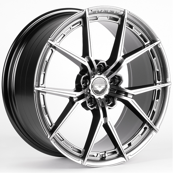 Литые диски 81990 Vorsteiner 5145X-FG595 19 J8.5 ET40 5x114.3 73.1 серебро тёмное: Фото 3