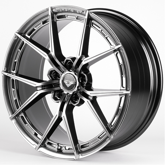 Литые диски 81990 Vorsteiner 5145X-FG595 19 J8.5 ET40 5x114.3 73.1 серебро тёмное: Фото 4