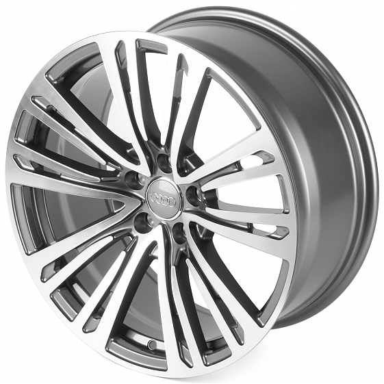 Кованые диски 0923-36 PTRACING FG463X-SK317 19 J8.5 ET28 5x112 66.45 графит + полированные спицы: Фото 6