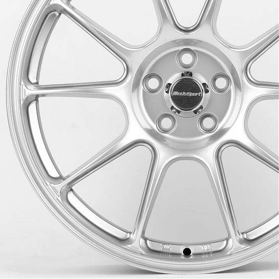 Литые диски 80555 Weds DQ011-SV281 18 J8 ET35 5x100 73.1 серебро тёмное: Фото 2
