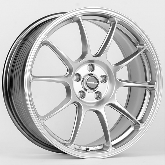 Литые диски 80555 Weds DQ011-SV281 18 J8 ET35 5x100 73.1 серебро тёмное: Фото 4