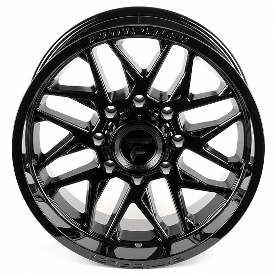 Литые диски 81285 Fittipaldi FA19B-CT381 20 J10 ET-19 8x180 124.3 чёрный глянцевый: Фото 3