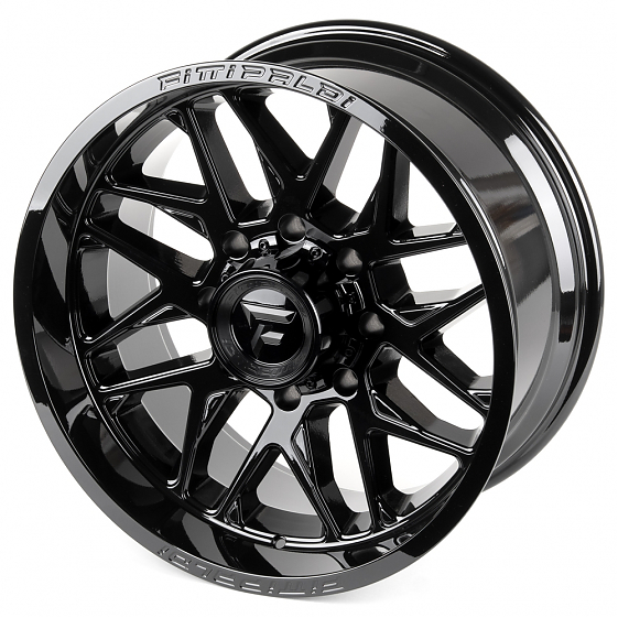 Литые диски 81285 Fittipaldi FA19B-CT381 20 J10 ET-19 8x180 124.3 чёрный глянцевый: Фото 6