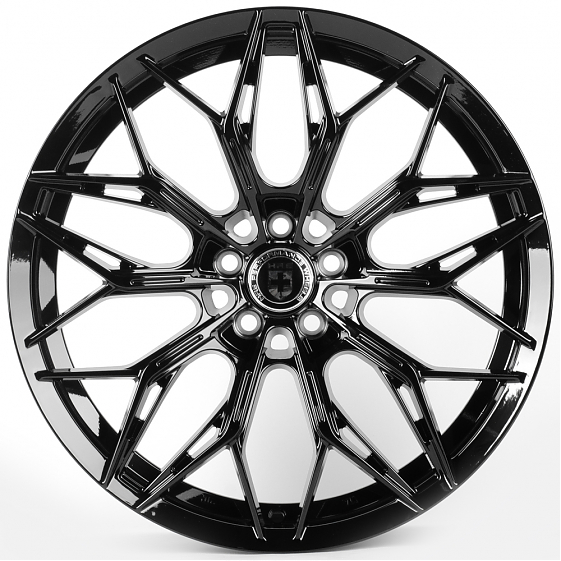 Литые диски 81630 HRE FC6006-CT492 18 J8 ET35 5x108 73.1 чёрный глянцевый: Фото 1