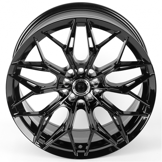 Литые диски 81630 HRE FC6006-CT492 18 J8 ET35 5x108 73.1 чёрный глянцевый: Фото 3
