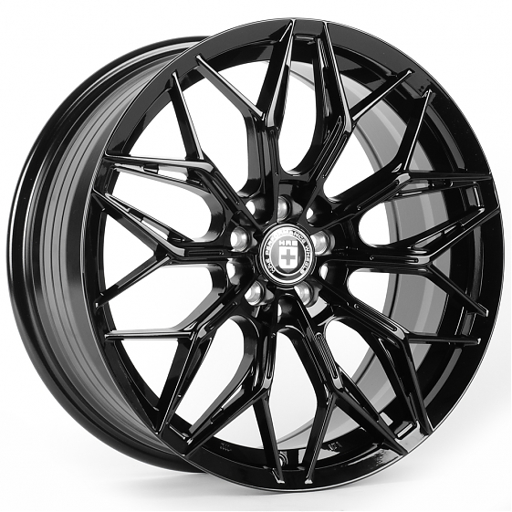 Литые диски 81630 HRE FC6006-CT492 18 J8 ET35 5x108 73.1 чёрный глянцевый: Фото 4