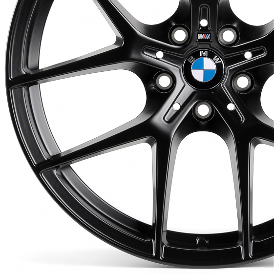 Литые диски 81008 BMW SB408-231183-6 19 J9.5 ET40 5x112 66.6 чёрный матовый: Фото 2