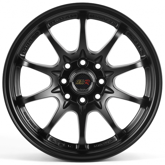 Литые диски 81582 Rays 1857-CT457 15 J7 ET30 4x100/4x114.3 73.1 чёрный матовый: Фото 1