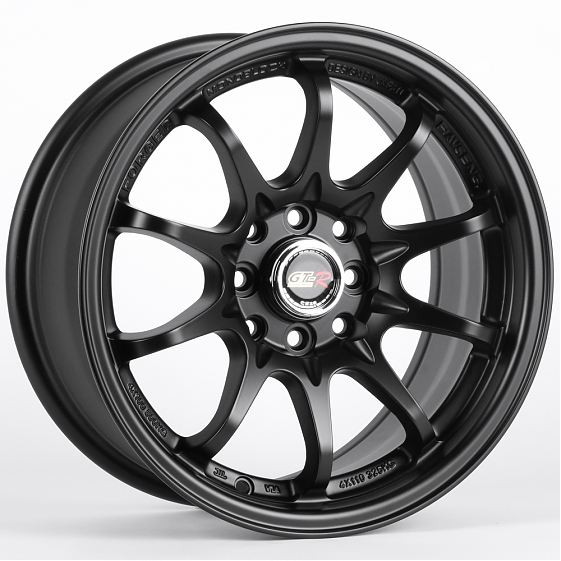 Литые диски 81582 Rays 1857-CT457 15 J7 ET30 4x100/4x114.3 73.1 чёрный матовый: Фото 4