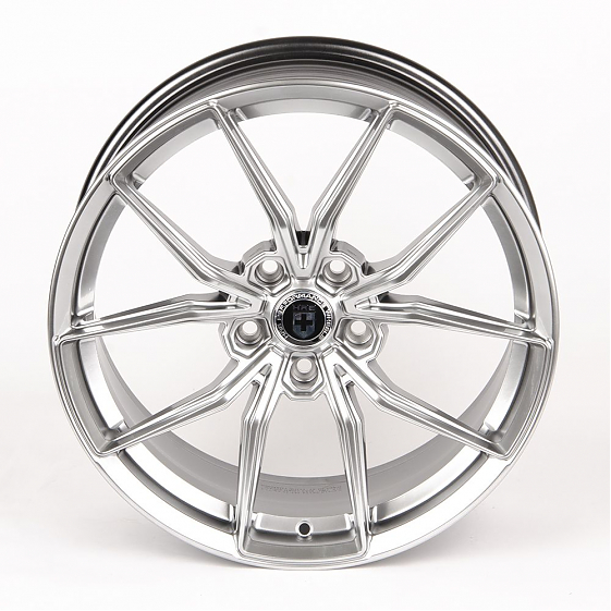 Литые диски 80639 HRE LK027-FG441 18 J8 ET35 5x114.3 73.1 серебро тёмное: Фото 3