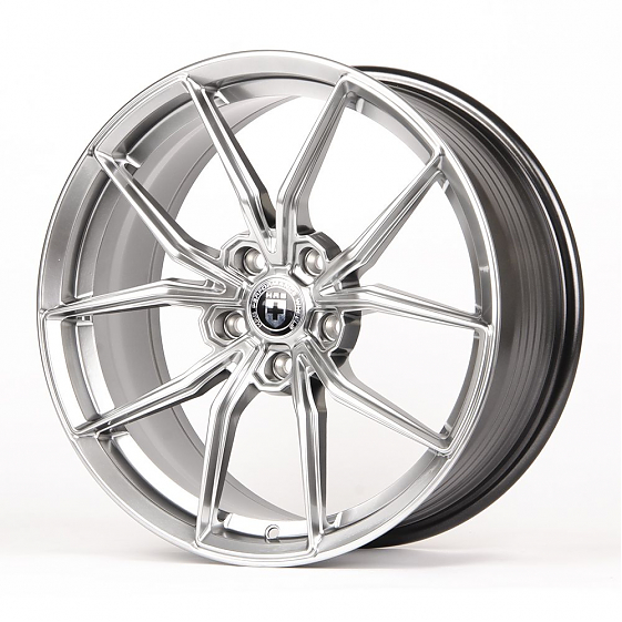 Литые диски 80639 HRE LK027-FG441 18 J8 ET35 5x114.3 73.1 серебро тёмное: Фото 5