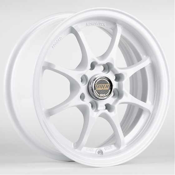 Литые диски 81234 Rays 83063-SL012 14 J6 ET35 4x100/4x114.3 73.1 белый: Фото 4
