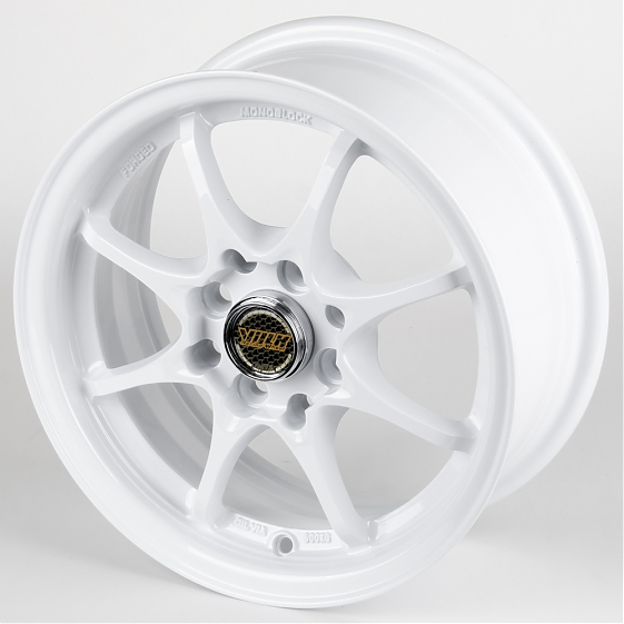 Литые диски 81234 Rays 83063-SL012 14 J6 ET35 4x100/4x114.3 73.1 белый: Фото 6