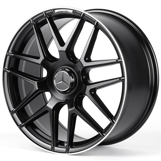 Литые диски 82054 Mercedes-Benz IVF-933-CT523 20 J8.5 ET38 5x112 66.45 чёрный матовый + полированный: Фото 5