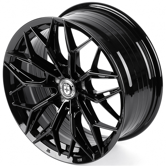 Литые диски 82418 HRE XF209 17 J7.5 ET35 5x108 73.1 чёрный глянцевый: Фото 6