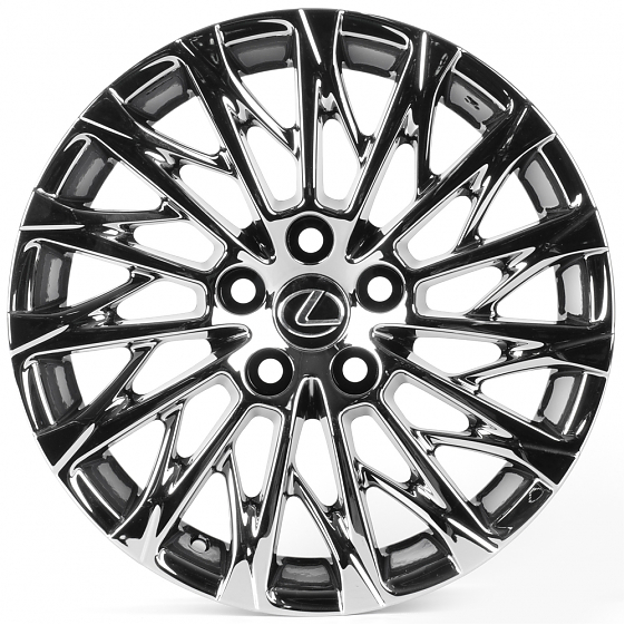 Литые диски 81729 Lexus FC3103-SM155 17 J7.5 ET35 5x114.3 60.1 чёрный хром: Фото 1