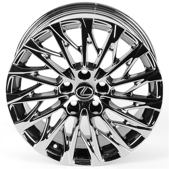 Литые диски 81729 Lexus FC3103-SM155 17 J7.5 ET35 5x114.3 60.1 чёрный хром: Фото 3