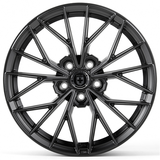 Литые диски 81177 HRE ZXDF0-DS182 17 J7.5 ET35 5x120 72.6 чёрный матовый: Фото 1