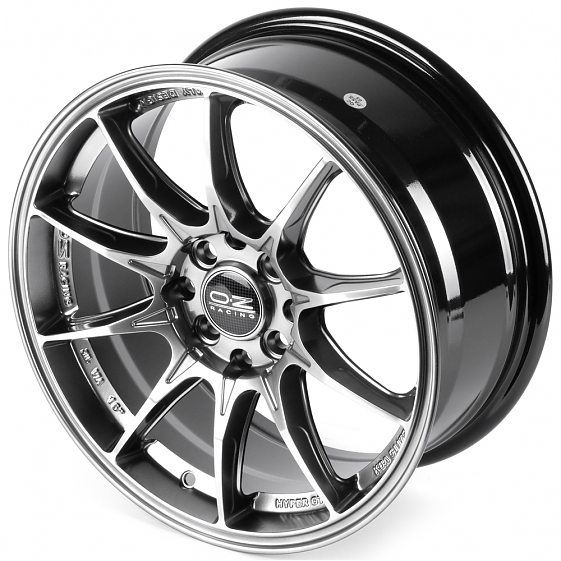 Литые диски 82632 OZ Racing DX424 16 J7 ET38 4x100/4x114.3 73.1 серебро тёмное: Фото 6