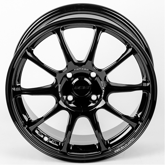 Литые диски 80364 Rays 1136D-DS172 16 J7 ET38 4x100 73.1 чёрный: Фото 3