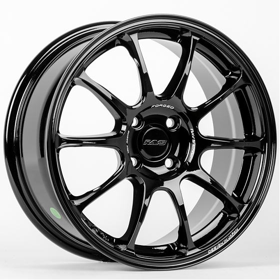 Литые диски 80364 Rays 1136D-DS172 16 J7 ET38 4x100 73.1 чёрный: Фото 4