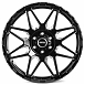Кованые диски H231014G SKILL SV227-CT398 22 J9 ET19 6x139.7 106.1 чёрный глянцевый + полированные сп