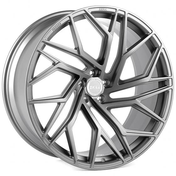 Кованые диски H241020Q SKILL SL433-SL107 23 J10.5 ET15 5x112 66.5 графит матовый: Фото 4
