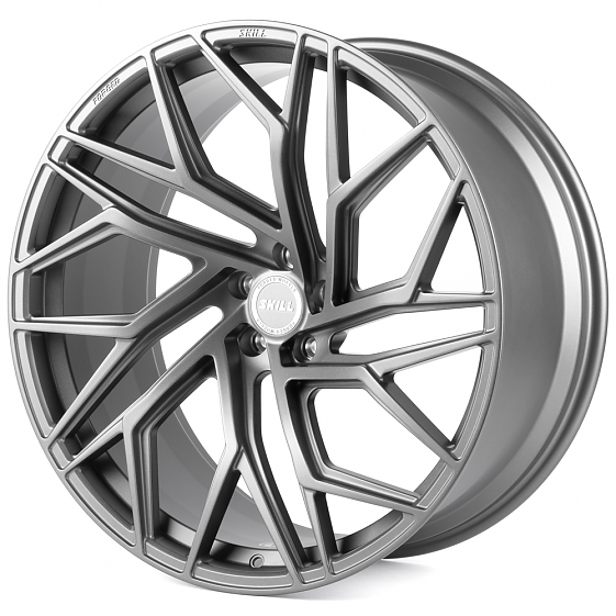 Кованые диски H241020Q SKILL SL433-SL107 23 J10.5 ET15 5x112 66.5 графит матовый: Фото 5
