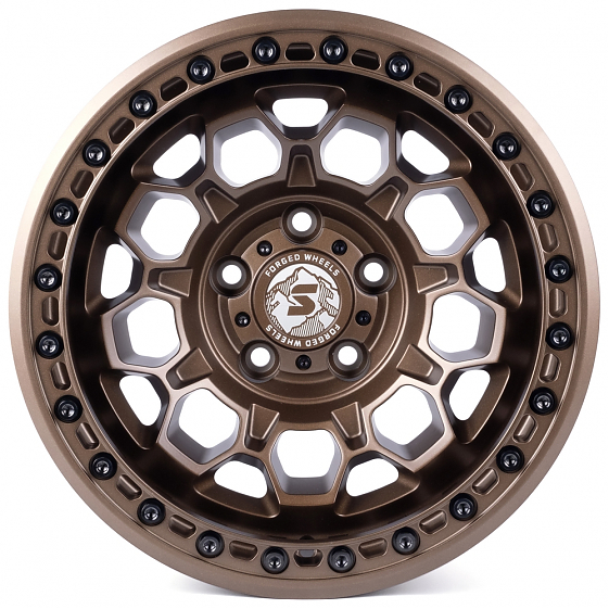 Кованые диски H260115Z SKILL SB024-SL178 17 J9 ET-12 5x127 71.5 бронза матовая: Фото 1