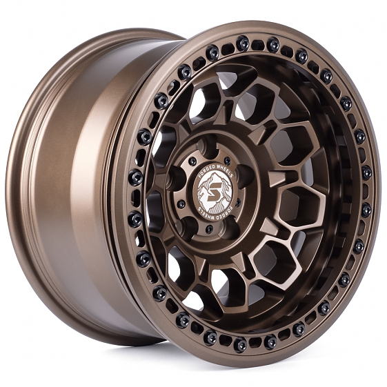 Кованые диски H260115Z SKILL SB024-SL178 17 J9 ET-12 5x127 71.5 бронза матовая: Фото 4