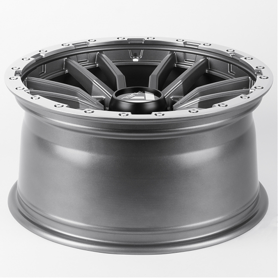Литые диски 81416 FUEL 60273-FG443 18 J9 ET18 6x139.7 106.1 графит матовый + полированный обод: Фото 7