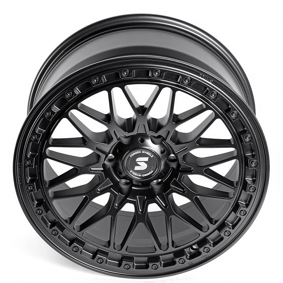Кованые диски H231014H SKILL SV222-CT379 20 J9 ET19 6x139.7 106.1 черный матовый: Фото 4
