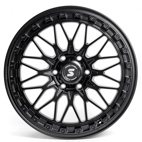 Кованые диски H231014H SKILL SV222-CT379 20 J9 ET19 6x139.7 106.1 черный матовый: Фото 1