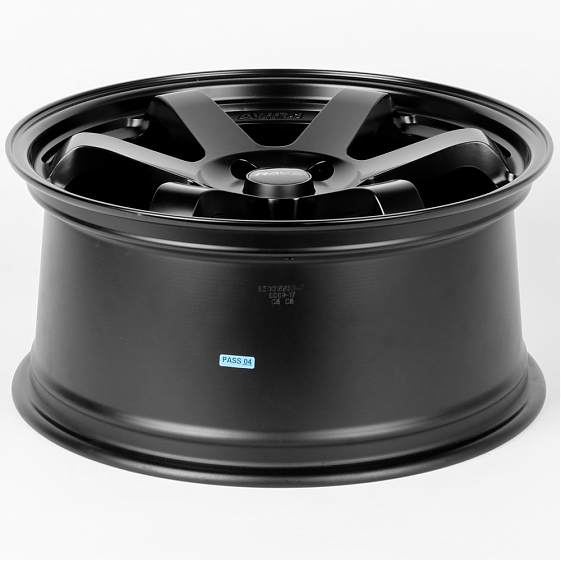 Литые диски 80598 Rays E500-CS243 18 J8.5 ET35 5x114.3 73.1 чёрный матовый: Фото 7