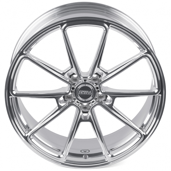 Кованые диски H260130T SKILL SL492-SB577 21 J8.5 ET30 5x120 66.1 зеркальная полировка: Фото 3