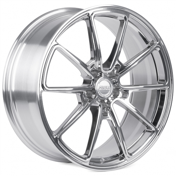 Кованые диски H260130T SKILL SL492-SB577 21 J8.5 ET30 5x120 66.1 зеркальная полировка: Фото 4